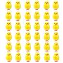 36Pcs Easter Chick, Small Soft Chick Novelty Chick Toys Plush Stuffed Animal for Party Favor, DIY Easter Bonnet Decorations