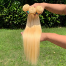 The Blonde Meridian | 613 Straight Remy Human Hair Bundles, 8 to 40 Inch