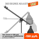 Photo Studio 2M Light Tripod Stand with 135CM Cantilever Boom Arm And Empty Sandbag For Photography Supporting Softbox Lighting