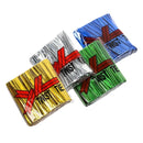 8/10cm Multicolor Wire Metallic Twist Ties For Party Candy Bag Packaging Cello Bags Ligation Lollipop Dessert Sealing Twist Tie