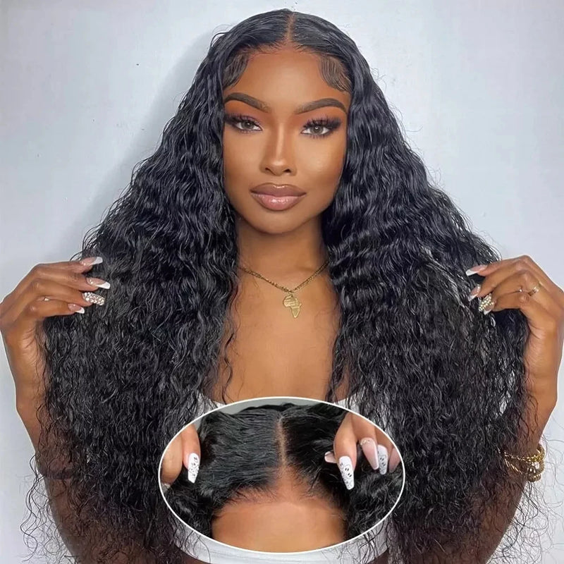 13x6 30inch 200% Loose Deep Wave 13x6 HD Lace Frontal Wig Brazilian 34 Inch 13x4 Curly Lace Frontal Human Hair Wigs For Women