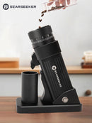 STARSEEKER E55 Electric Coffee Grinder 55MM Espresso Cone burr Stepless Fineness Adjustment Cold Brew Bean Grinder Black Sliver
