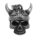 Adler Biker Kreuz Jesus Glocke Anhänger Edelstahl Nordischer Wikinger Krieger Spartacus Helm Rose Lady Rider Heilige Maria Schmuck