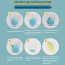 60PCS Soak in water to hatch dinosaur eggs, children's educational toys, birthday creative novelty science and education toys