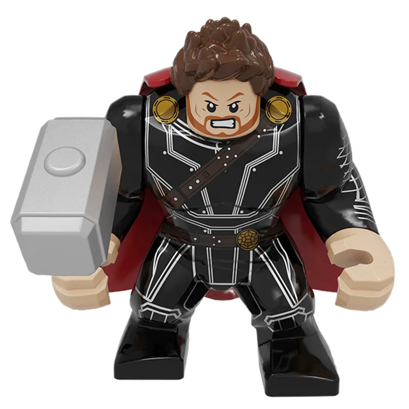 Disney Building Blocks Mini Model Figures Big Goblin Spiderman Iron Man Venom Captain Hawk Deadpool Technic Armor City Gift Toys