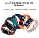 LIGE Fashion Smart Bracelet Women Smartwatch Men Heart Rate Monitor Waterproof Sports Fitness Ladies Smart Watch For Android IOS