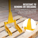 SucceBuy Pallet Pry Bar Buster Carbon Steel Heavy Duty Deck Wrecker Demolition Wood Pallet ToolBreaker for EfficientBoardRemoval