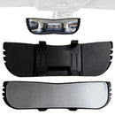 Car Curved Rearview Mirror Enhanced Field of View Mirror Universal Blind Spot Wide-Angle Rearview Mirror Interior Accessories