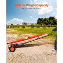 SucceBuy 420lbs Boat Trailer Dolly Carbon Steel Kayak Mover with 15.7in Pneumatic Tires & Bracket for Moving Fishing Motorboat