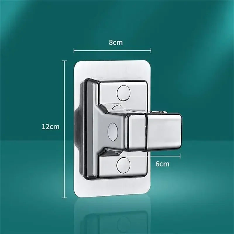 ABS Shower Head Holder Wall Mounted Shower Rack Self-adhesive Adjustable Rotatable Handheld Bracket Bathroom Accessories