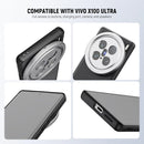 NEEWER Protective Phone Case For VIVO X200 Pro/ULTRA/X100 ULTRA Heavy Duty TPU + PC Faux Leather with 17mm Lens Mounts
