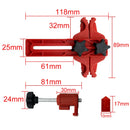 5 Stück Universal Cam Camshaft Lock Holder Auto Motor Steuerzeit-Arretierwerkzeug Doppel-/Einzelnockenwellenhalter Zahnriemenfixierer Wechsler
