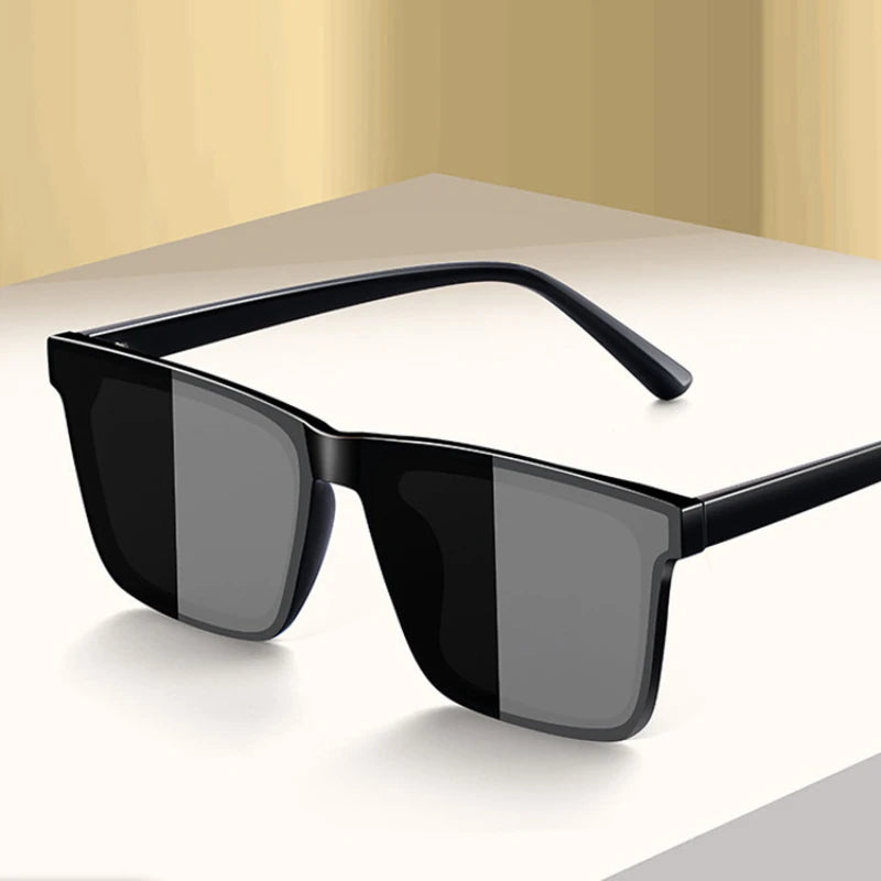 2023 New Sunglasses Men's Driving Anti-UV Sunglasses Concave Shape Ladies Long Frame Sunglasses gafas de sol hombre