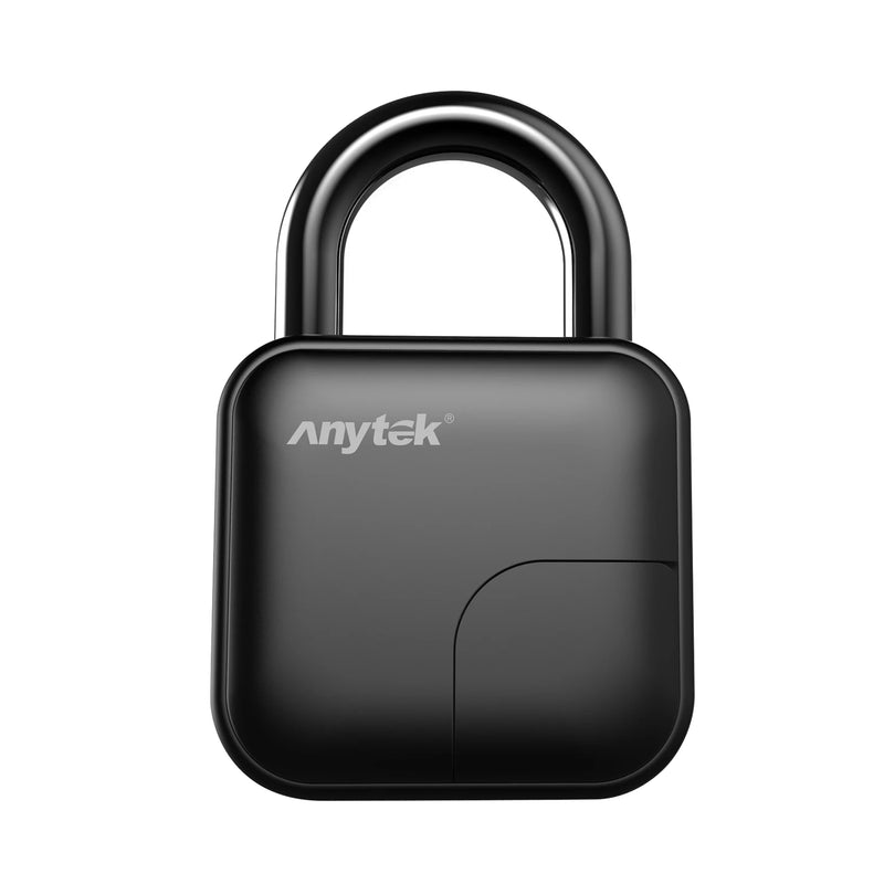 Anyteck Smart Fingerprint Padlock Thumbprint Door Lock Security Anti-Theft Lock Suitable For Wardrobe Cabinet Travel Box