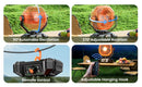 The Zephyr Lantern | 20000mAh Camping Fan with Integrated LED Light