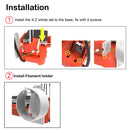 K7 3D Mini Printer Children Education Printing DIY 3d Printer Printing Model Machine One-click Printing Small Impresora 3d