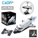 Cada NASA 1:320 United States Aerospace Airship Building Blocks Reconnaissance Aircraft Bricks Artwork Toys Children Gifts