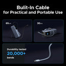 The Nexode Citadel | 200W 25000mAh Retractable-Cable Power Bank