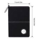 Wiederbefüllbarer Golf-Scorecard-Halter aus Leder, Golf-Yardage-Book-Hülle mit Golf-Scorecard-Buch, Einzigartiges Golfgeschenk für Damen und Herren