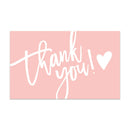 30Pcs Thank You For Your Order Card Pink Thank You For Supporting Small Business Label Gift Decor Card Gift Decor