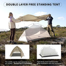 Naturehike Upgraded Cloud Up 2 Person Tent Outdoor Camping Tent Ultralight Waterproof Tent Free Standing Hiking Backpacking Tent