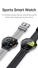 Military Outdoor Sports NFC Smart Watch Men 3ATM Waterproof Heart Rate Fitness Bracelet Bluetooth Voice Calling Smartwatch 2025