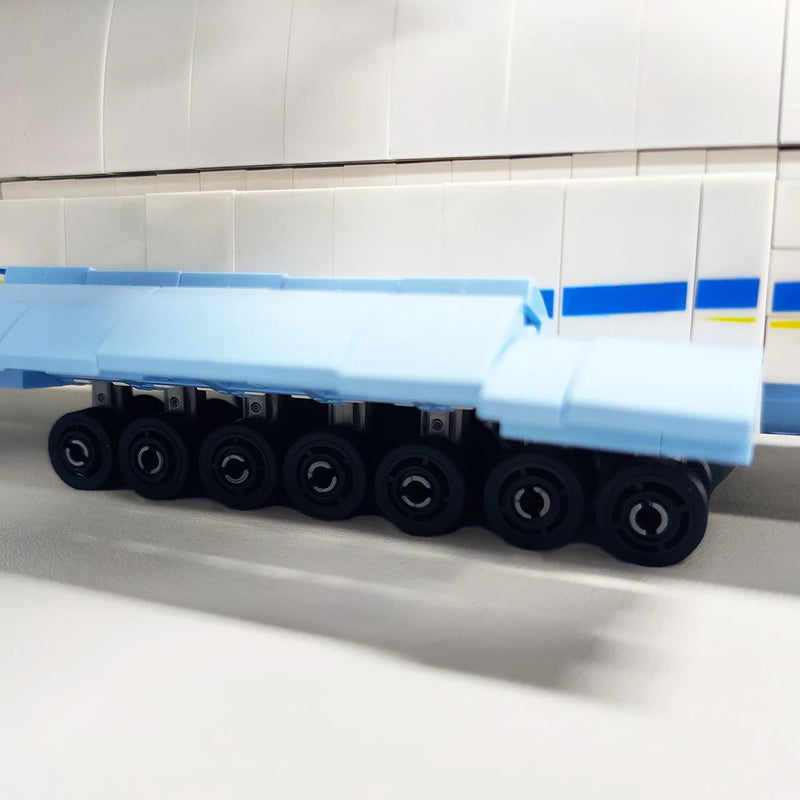 Airplane Architecture AN-225 Large Transport Aircraft Model Building Blocks Big Size 5350PCS Brick Set Assembly Kid Toy For Gift