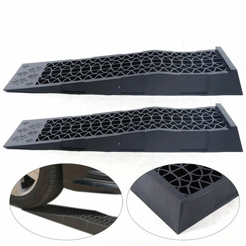 The Pavement Titan | 3-Ton Heavy Duty Portable Car Lifting Ramps