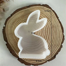 Easter Bunny silicone mold Bunny plaster Aromatherapy candle mold Easter mold