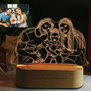 Personalisiertes Geschenk Foto 3D Lampe Maßgeschneidert Hochzeitstag Valentinstag Geschenk Nachtlicht Bild Text Gravur Geschenk