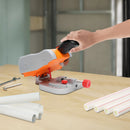 7800R/Min Cut-off Saw, Adjustable 45 Degree Cutting Tool, Mini Benchtop Cut-off Chop Saw for Wood&Plastic&Stone