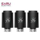 Tuya Smart ZigBee Radiator Actuator TRV Programmable Thermostatic Radiator Valve App Remote Temperature Controller Support Alexa