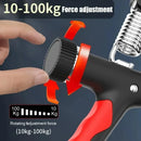 Handkraft-Trainingsset 10-100 kg Handgelenk-Expander Fingertrainer Unterarmmuskel-Erholung Fitnessstudio-Training Handgripper Geschenk