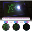 A3 A4 A5 Magic Luminous Drawing Board Malen mit Licht – lustiges Skizzenblockbrett Fluoreszenzstift Russisch Englisch Leuchtspielzeug