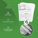 Thermal Paper Roll for M08F/M832/M835 Printers - A4 Format (210x297mm) 100 Sheets