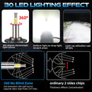 360 D2S D4S LED Headlights HID Canbus D2S D4S 1:1 Size D Series Turbo LED Auto Lamp 30pc CSP Chip Plug&Play Motorcycle Light