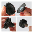 10/21Pcs 2-Inch Strip Discs Stripping Wheel Polishing Wheel with 1 Part holder Grinding Disc for Clean and Remove Paint