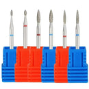 Diamond Nail Drill Bit Set Rotery Milling Cutters Bits for Electric Pedicure Manicure Machine Nail Burr Tools Accessories