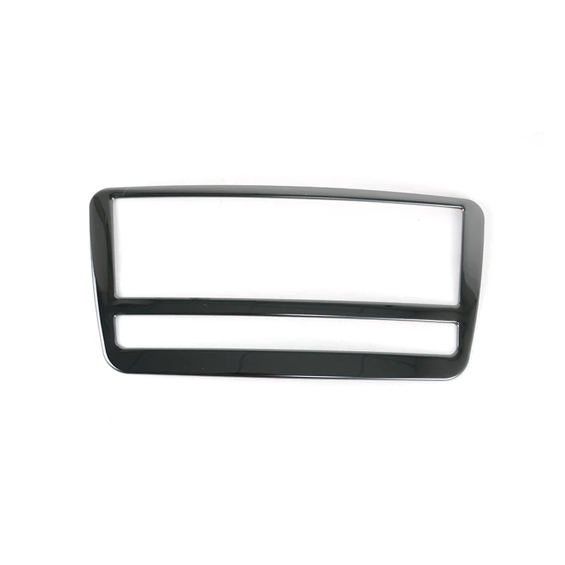 Stainless Steel Center Console CD Frame Decoration Cover Trim For Mercedes Benz CLA GLA A Class C117 X156 W176 Car Styling