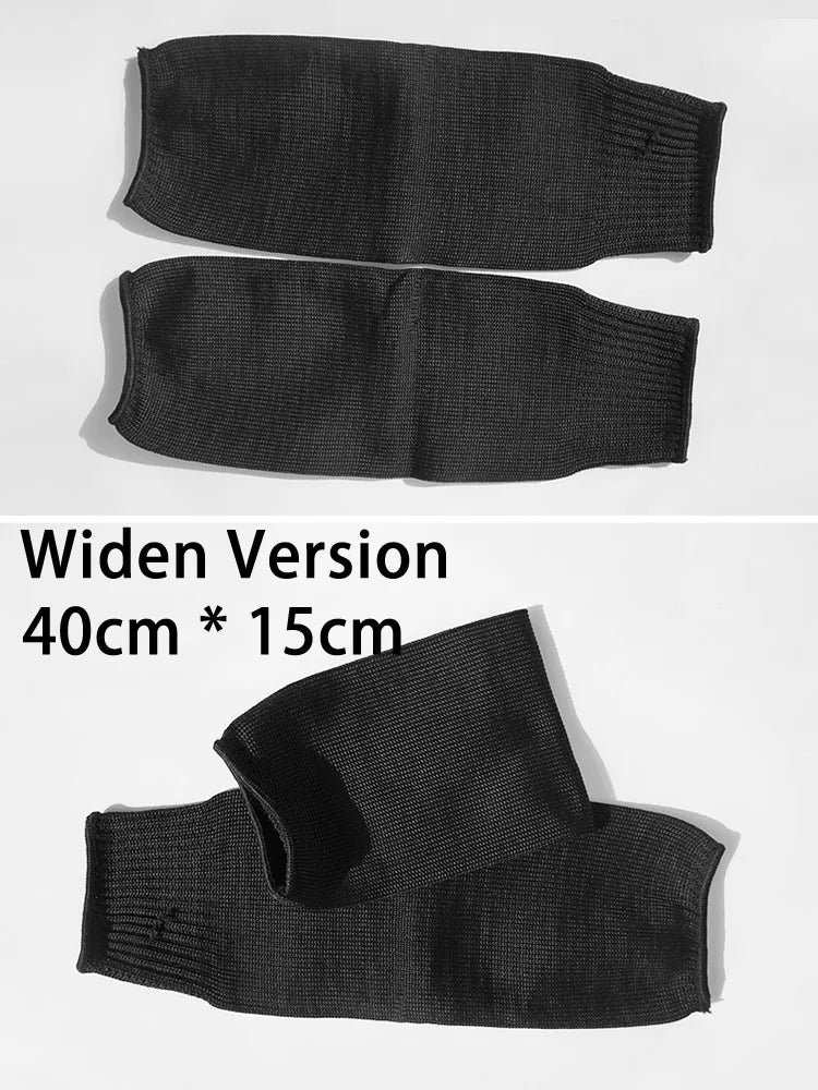 Free Shipping 1 Pair Arm Sleeve Protector Anti Cut Slash Static Resistant Armband Stainless Steel Wire Working Safety