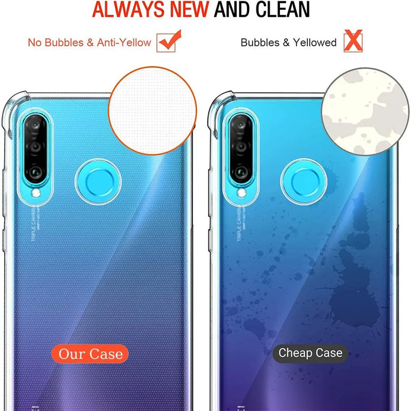 Clear Phone Case For Huawei P30 Lite P30 Pro P20 Pro P20 Lite Shockproof Case For Huawei P20 P30 Cover
