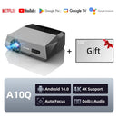 CAIWEI A10Q Projector 4K Full HD 1080P Home Theater Google TV WiFi Smart TV AutoFocus Netfli Beam проектор for Outdoor