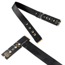 M.2 NVME Extender NGFF M-Key PCIe4.0 SSD Extention Card M.2 NVMe SSD Extension Cable for M.2 2230 2242 2260 2280 SSD