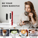 Electric Milk Foamer Coffee Whisk Mixer Mini Frother Handle Stirrer Cappuccino Maker Cooking Tools Blend Egg Beate