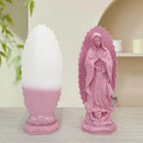 30 cm Mexiko Jungfrau Maria Statuetten Katholische Gottesmutter Guadalupe Skulptur Harz Religiöse Statue Heimzimmer Dekoration