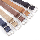 Fashion Square Dornschließen Gürtel Damen Silberschnalle Ledergürtel für Jeans Retro Wilde Gürtel für Damen Taillenbänder Studentengurt