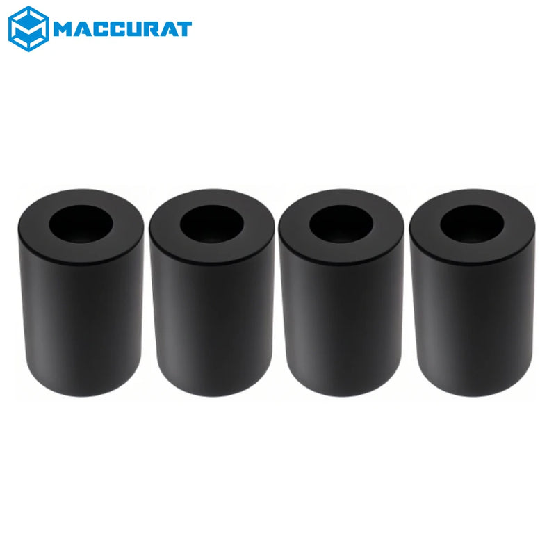 3d Printer High Temperature Blcak Silicone Solid Spacer Hot Bed Leveling Column  Short for CR-10/ CR10S Ender-3 Pro MK3