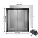 LONGER Honeycomb 440*440*22mm Working Table Honeycomb Laser lazer Bed Aluminum Mesh Panel for Laser Engraver Engraving Machine
