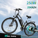 COLORWAY 28" E-Bike, E-Bike mit 36V 15Ah abnehmbarem Akku, 7-Gang, Citybike mit 250W Motor, Reichweite bis zu 45-100km