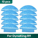 Fit For DynaKing R9 다이나킹 R9 Robotic Vacuum Cleaner Main Side Brush Hepa Filter Mop Rag Replacement Spare Parts Accessories